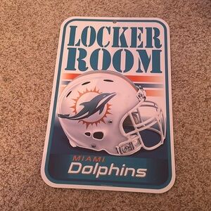 Miami dolphins football hanging decor🐬🏈